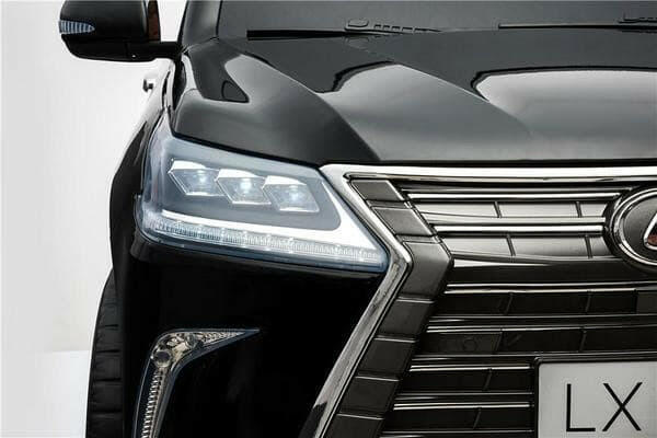 Licensed 24V Lexus LX Two-Seater Remote Control MP4 Bluetooth LED Lights - Kids Eye Candy