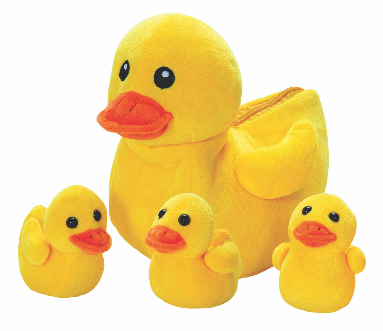 Plush Mother Duck and Baby Set.