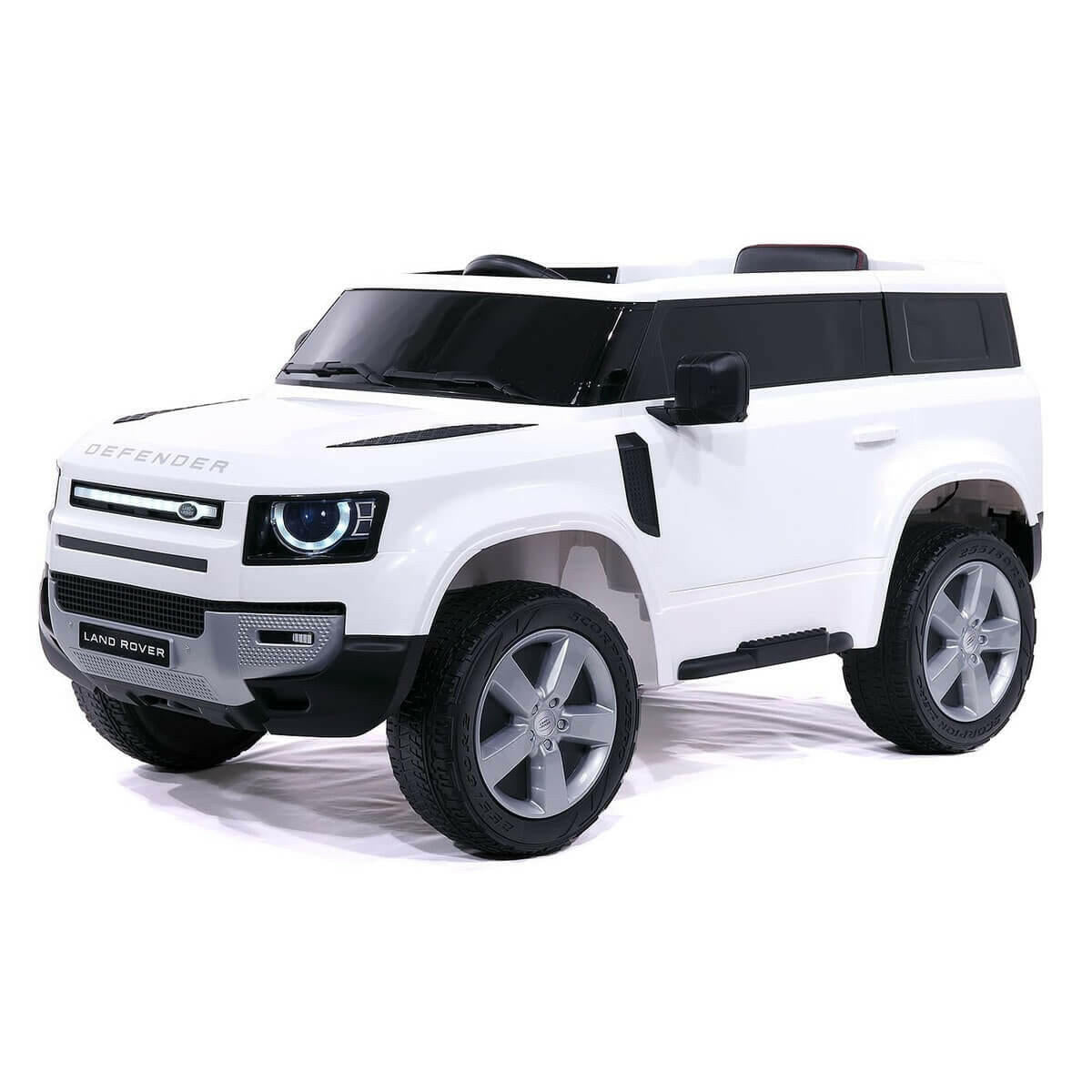Land Rover Defender 12V Kids Ride-On Car Parental Remote MP3 LED - Kids Eye Candy