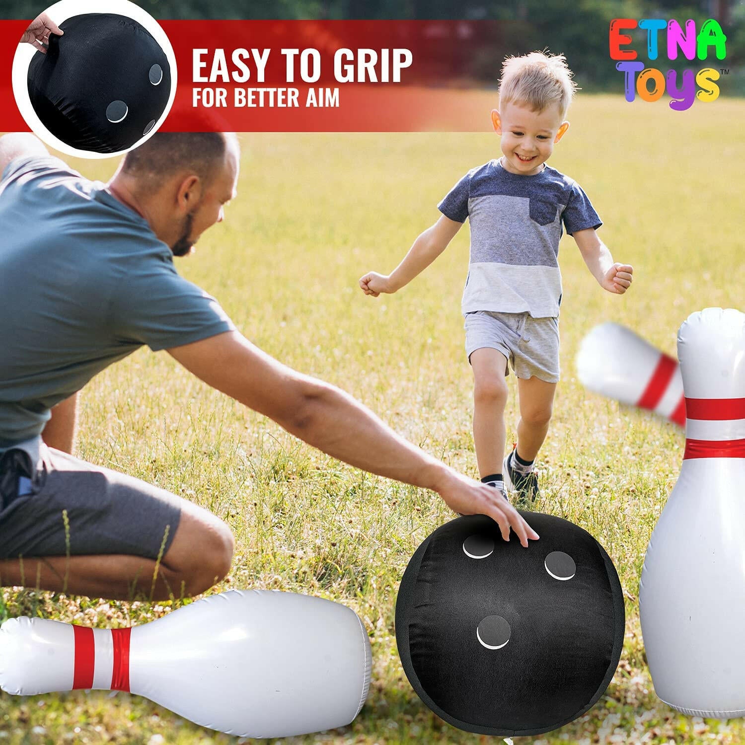 Bowling Game Inflatable With Pump.
