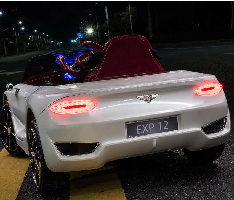 Bentley EXP12 Ride-On 12V Electric Kids Car with RC Remote MP3 LED Lights - Kids Eye Candy