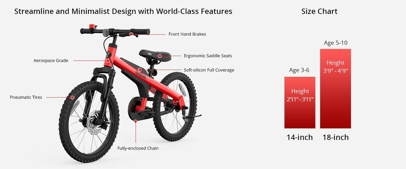 Segway Nanobot Kids Ride-On 18" Bike - Kids Eye Candy