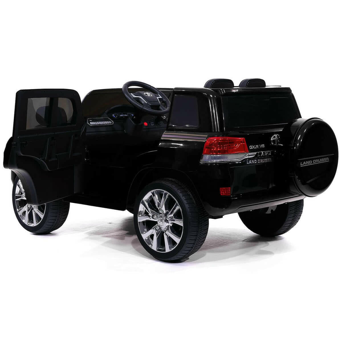 Toyota Land Cruiser 12V Ride-On Car Parental Remote MP3 LED Lights.