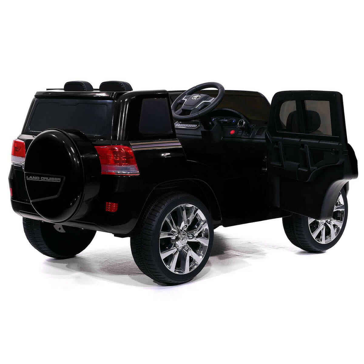 Toyota Land Cruiser 12V Ride-On Car Parental Remote MP3 LED Lights.