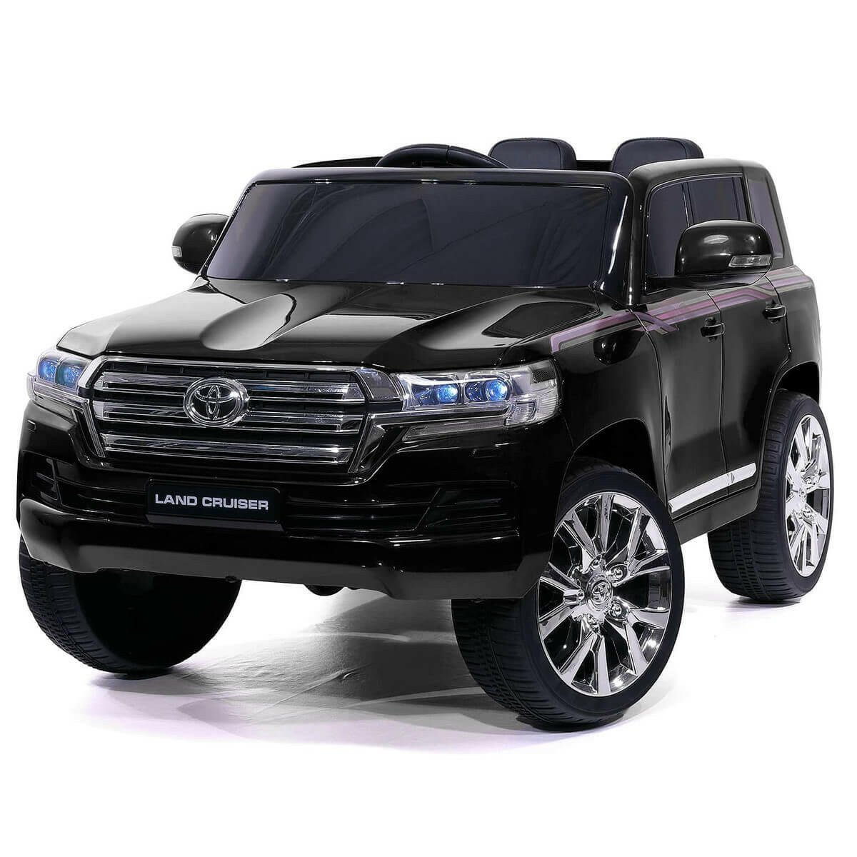 Toyota Land Cruiser 12V Ride-On Car Parental Remote MP3 LED Lights.