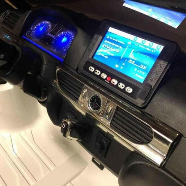 Licensed 24V Lexus LX Two-Seater Remote Control MP4 Bluetooth LED Lights - Kids Eye Candy