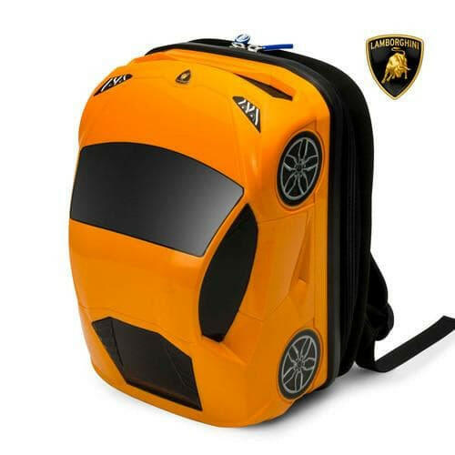 Lamborghini Kids Water Resistant Adjustable Padded Backpack - Kids Eye Candy