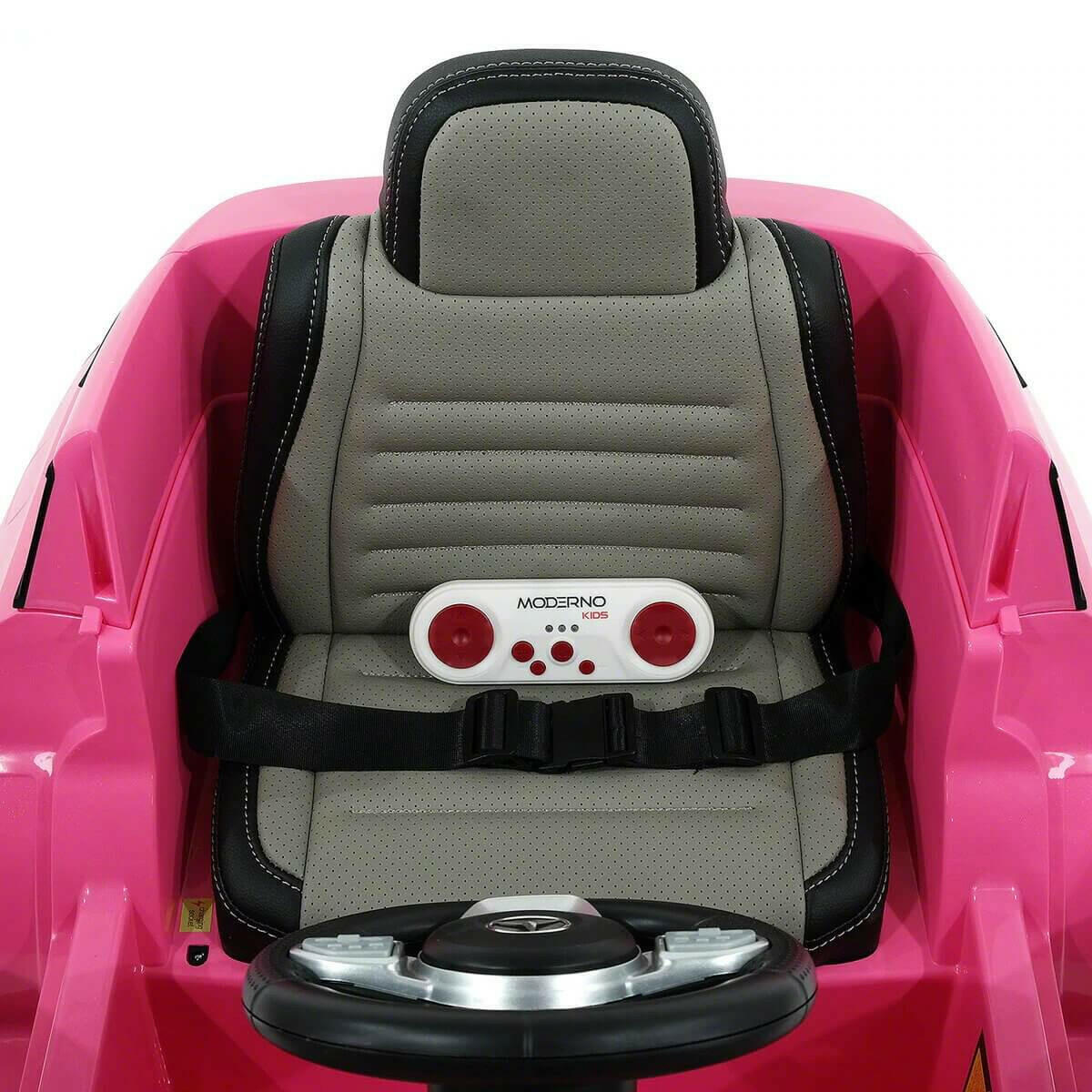 Mercedes Kids 12V GLE450 Ride-On Car Parental Remote, MP3, Leather Seats, LED Lights - Kids Eye Candy