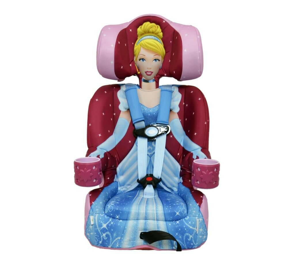 Kids Disney Cinderella Combination Harness Booster Car Seat - Kids Eye Candy