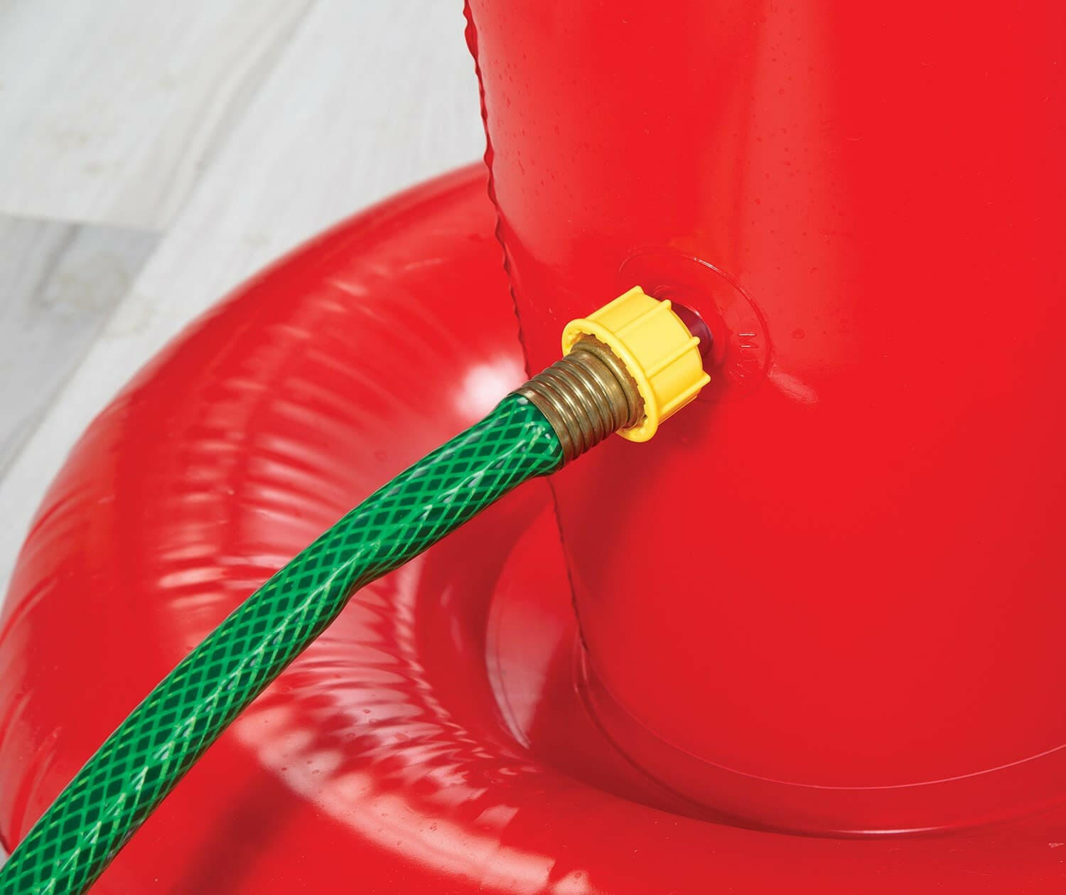 Inflatable Volleyball Sprinkler With A Ball.