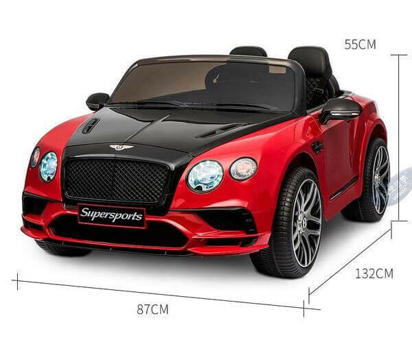 Bentley Continental SuperSports Ride-On 12V Electric Kids Car - Kids Eye Candy