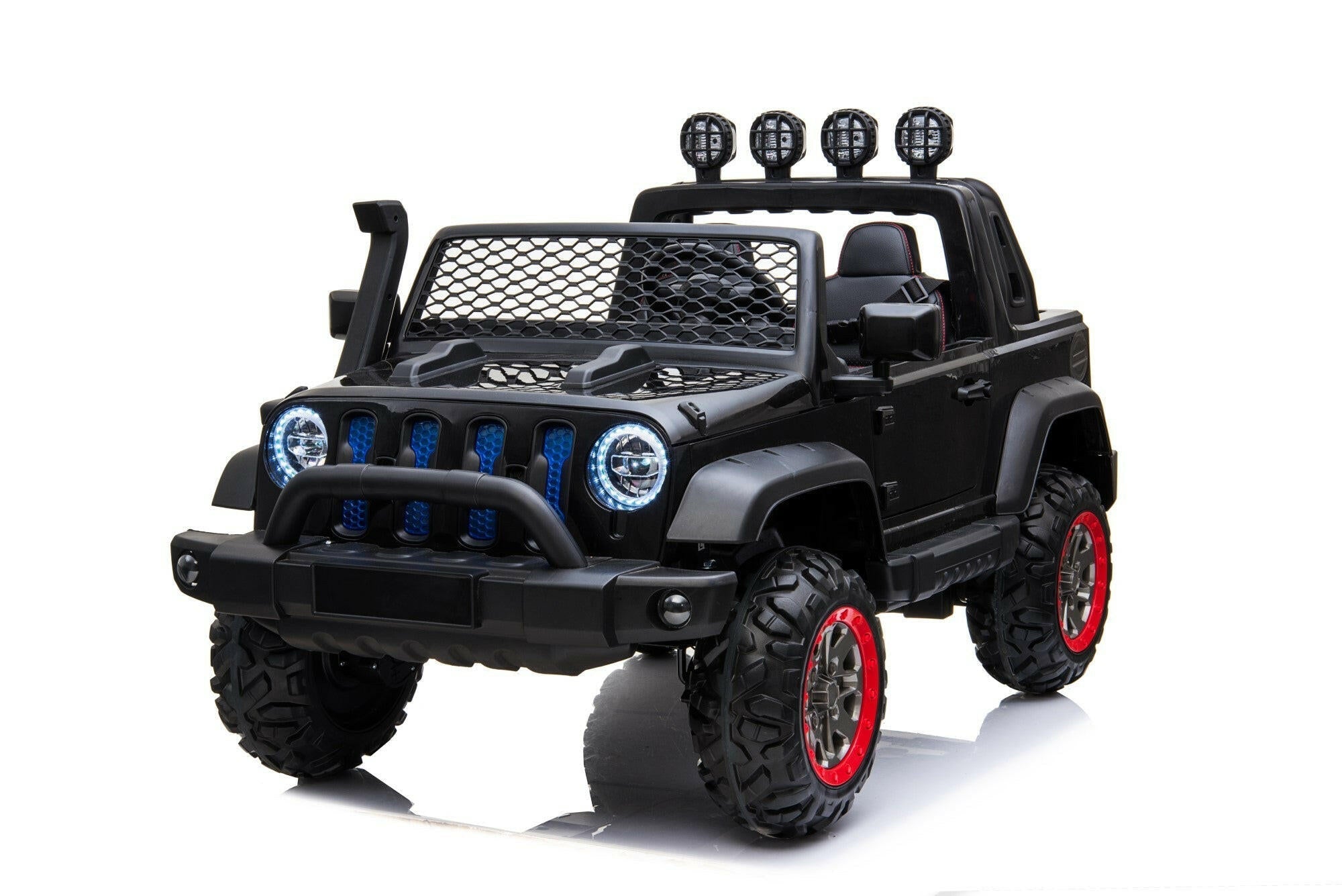 24V Freddo Toys Jeep with Top Lights 2 Seater Ride On - DTI Direct USA