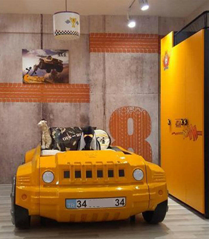 Jeep Race Car Bed 4x4 Twin Size Frame - Kids Eye Candy
