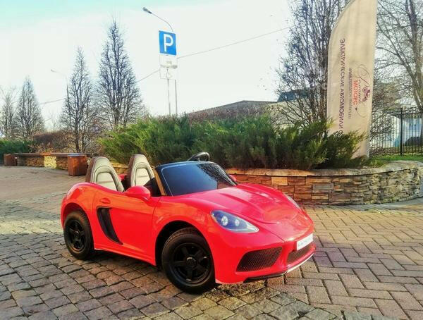 24V Licensed Kids Luxury Super Car Panamera Two-Seater 180W Remote Control Bluetooth MP3 - Kids Eye Candy