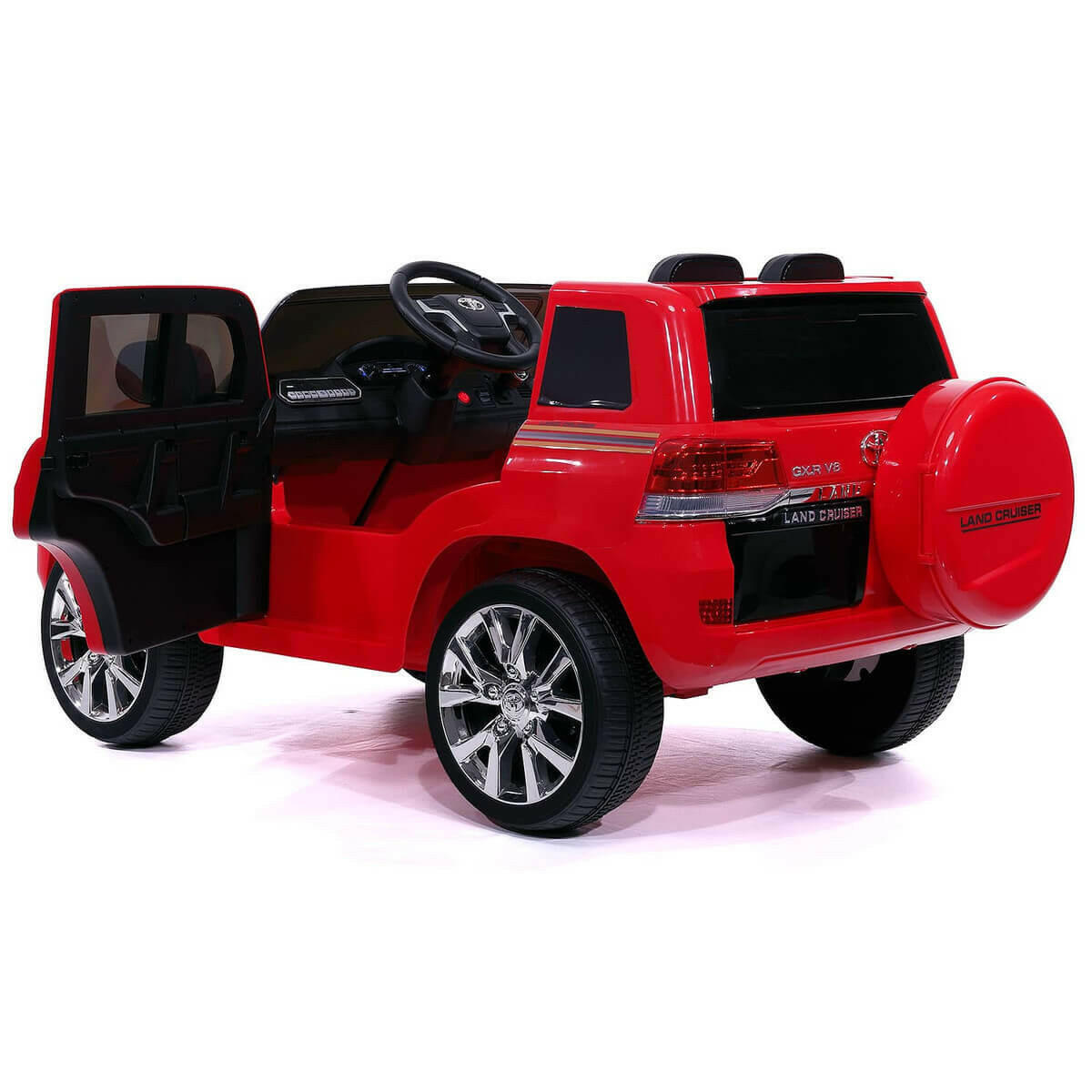Toyota Land Cruiser 12V Ride-On Car Parental Remote MP3 LED Lights.