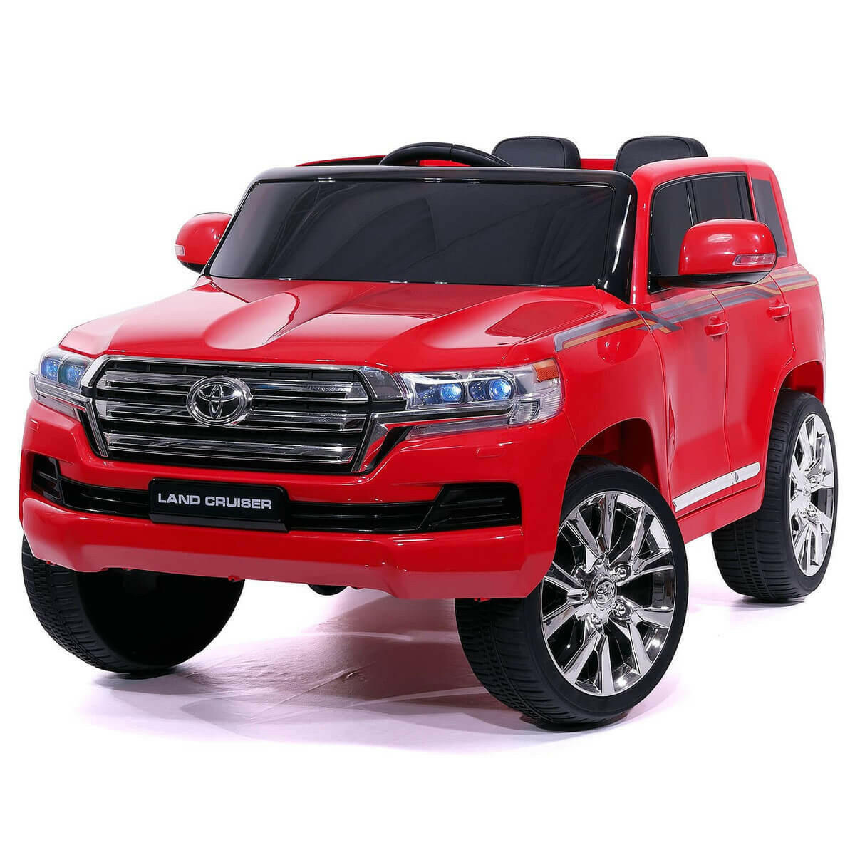 Toyota Land Cruiser 12V Ride-On Car Parental Remote MP3 LED Lights.
