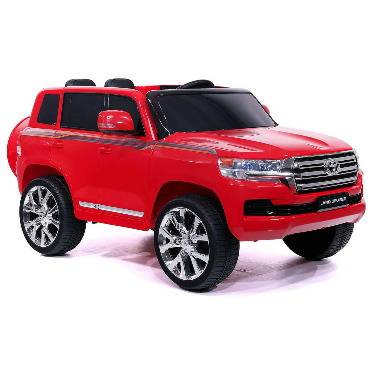 Toyota Land Cruiser 12V Ride-On Car Parental Remote MP3 LED Lights.