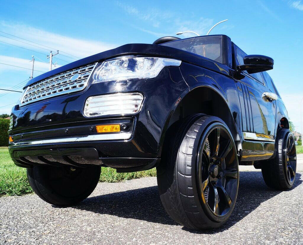 Range Rover SUV Kids 12V Ride-On Car Two-Seater w/ Parental Remote, MP3, LED Lights - Kids Eye Candy