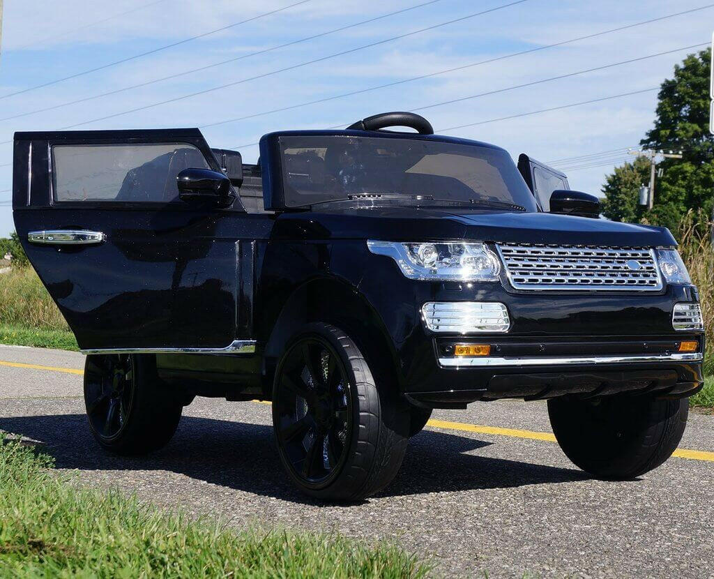Range Rover SUV Kids 12V Ride-On Car Two-Seater w/ Parental Remote, MP3, LED Lights - Kids Eye Candy
