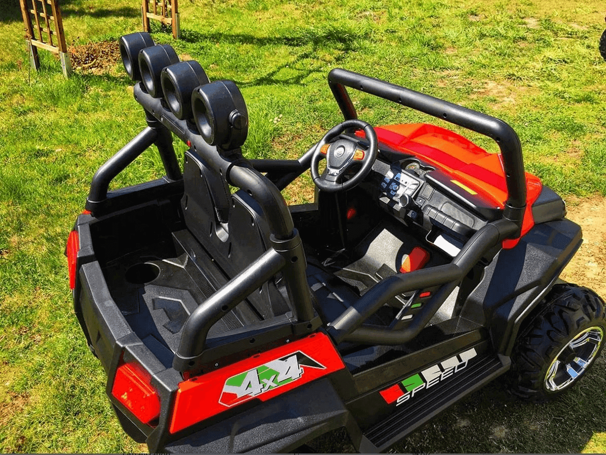24V Buggy Max All Terrain Kids Ride-On Truck Two-Seater w/ Parental Remote - Kids Eye Candy