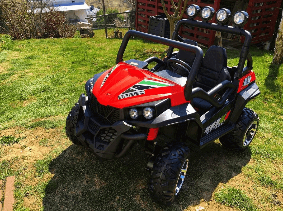 24V Buggy Max All Terrain Kids Ride-On Truck Two-Seater w/ Parental Remote - Kids Eye Candy