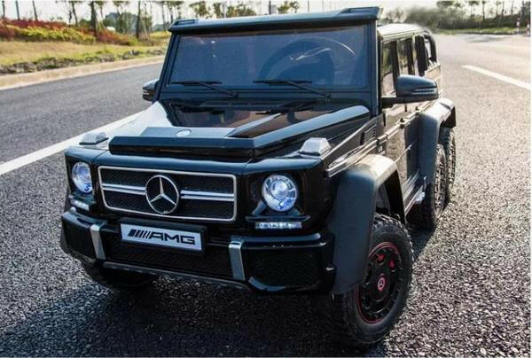 24V Mercedes G63S AMG Ride-On Six Wheel Drive with Parent Remote MP3 LED Wheels - Kids Eye Candy