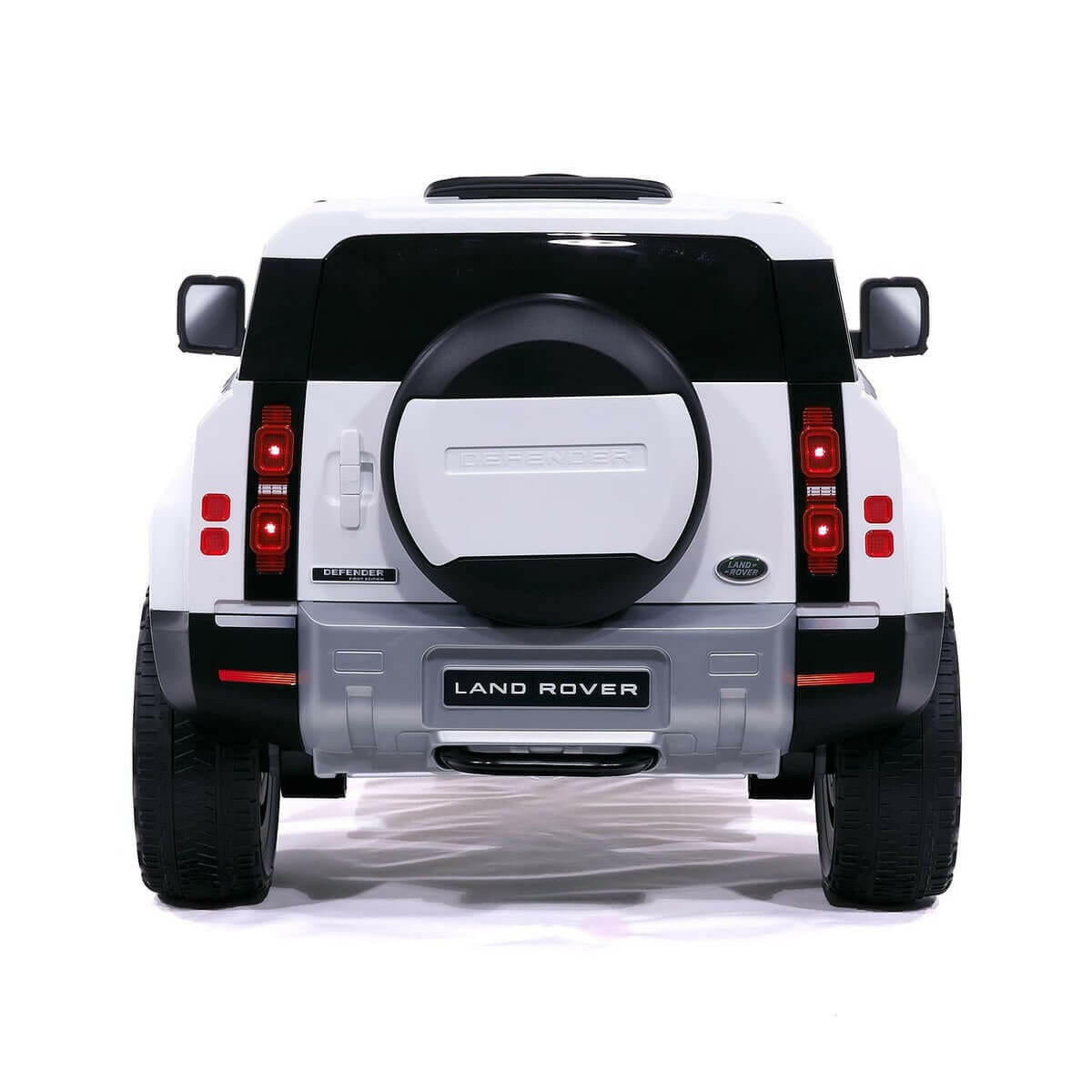 Land Rover Defender 12V Kids Ride-On Car Parental Remote MP3 LED - Kids Eye Candy