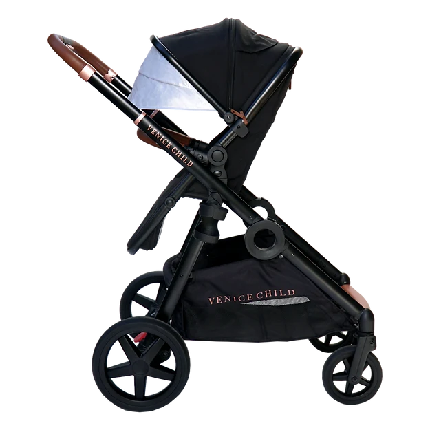 Maverick Single to Double Stroller - Package #1 with Toddler Seat & Rain Cover