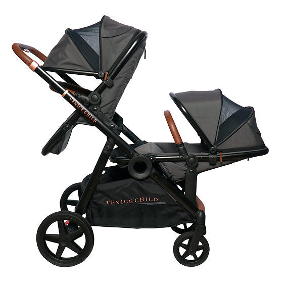 Maverick Single to Double Stroller & 2nd Seat | Package # 3