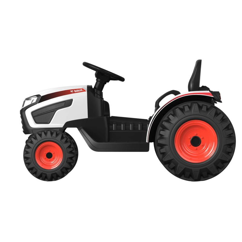 Bobcat 12V Battery Powered Farm Tractor - Kids Ride-On Toy
