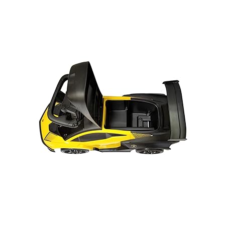 Lamborghini Essenza SCV12 Foot-to-Floor Push Car for Toddlers - Yellow