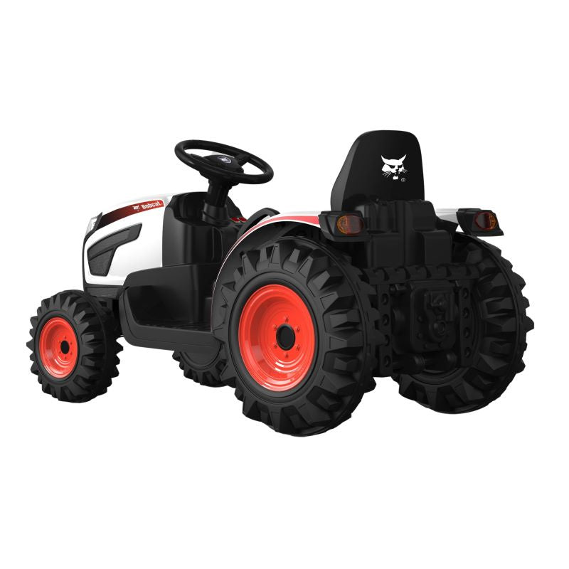 Bobcat 12V Battery Powered Farm Tractor - Kids Ride-On Toy
