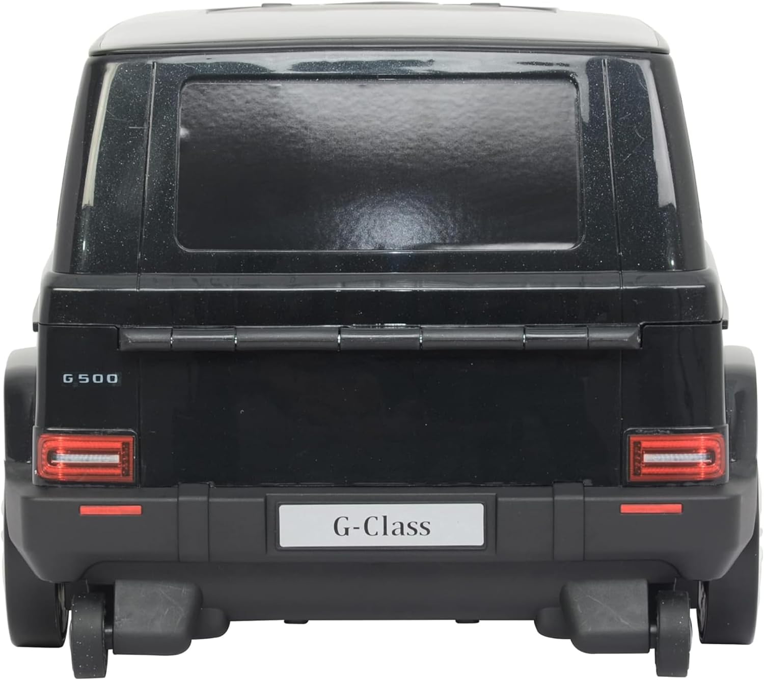 Mercedes G-Class 2-in-1 Kids Ride-On Suitcase & Push Car - Black