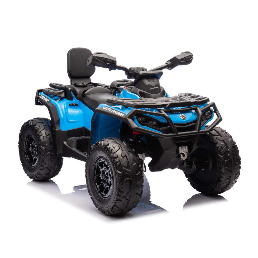 24V Outlander 2-Seater AWD Ride-On ATV Leather Seats, MP3 Bluetooth
