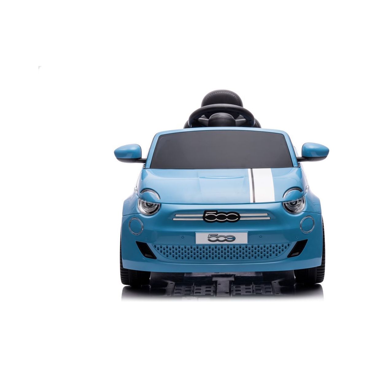 Fiat 500 12V Battery Powered Ride-On Car for Kids - Blue