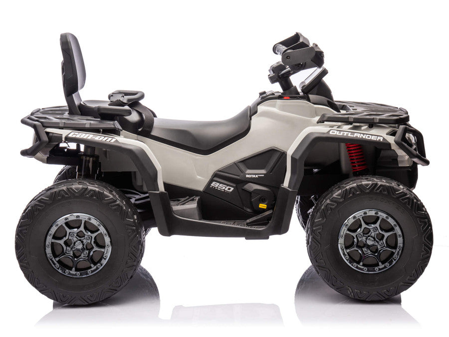 24V Outlander 2-Seater AWD Ride-On ATV Leather Seats, MP3 Bluetooth