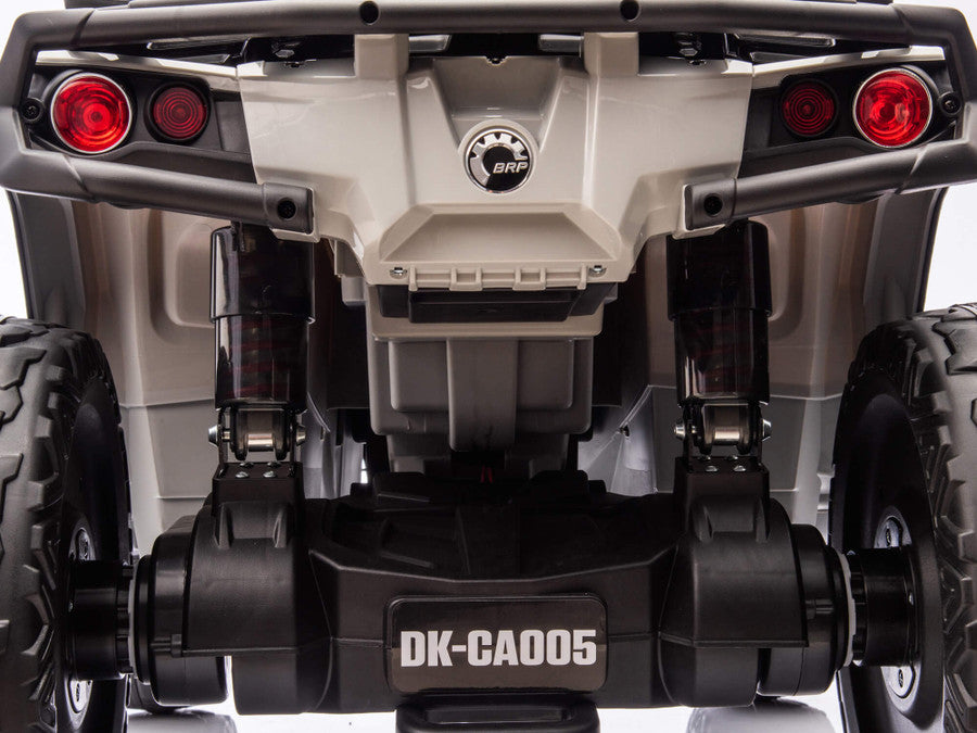 24V Outlander 2-Seater AWD Ride-On ATV Leather Seats, MP3 Bluetooth