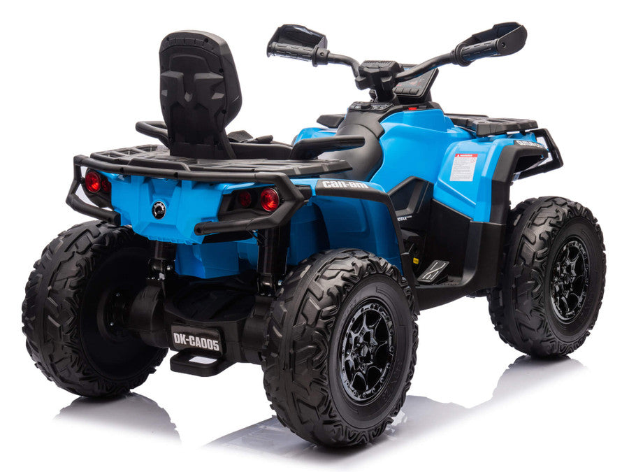24V Outlander 2-Seater AWD Ride-On ATV Leather Seats, MP3 Bluetooth
