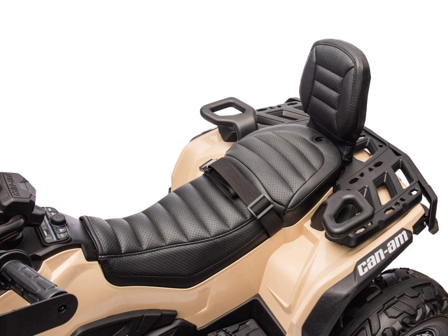 24V Outlander 2-Seater AWD Ride-On ATV Leather Seats, MP3 Bluetooth