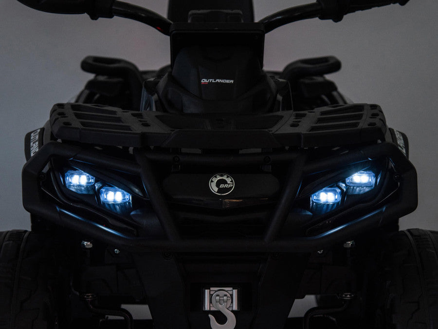 24V Outlander 2-Seater AWD Ride-On ATV Leather Seats, MP3 Bluetooth