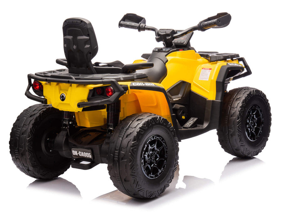 24V Outlander 2-Seater AWD Ride-On ATV Leather Seats, MP3 Bluetooth