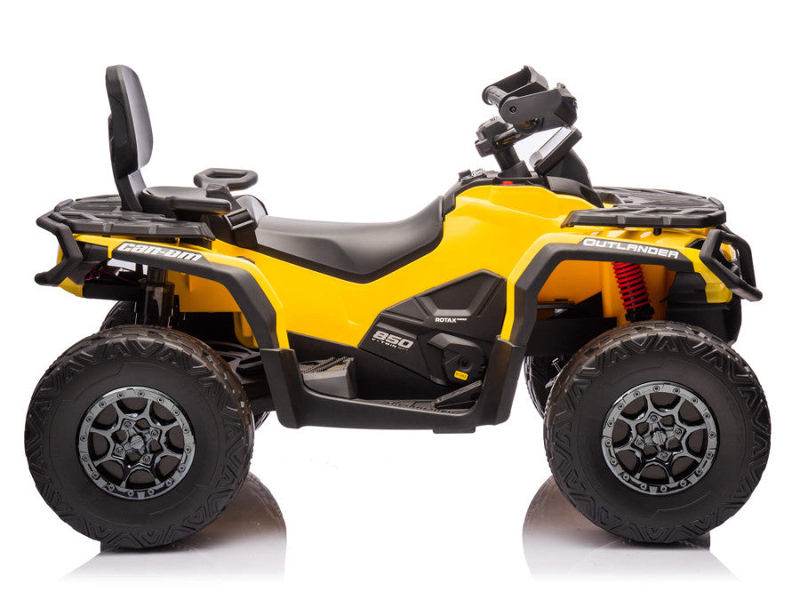 24V Outlander 2-Seater AWD Ride-On ATV Leather Seats, MP3 Bluetooth
