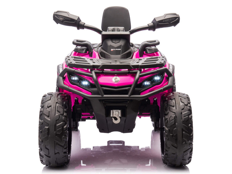 24V Outlander 2-Seater AWD Ride-On ATV Leather Seats, MP3 Bluetooth