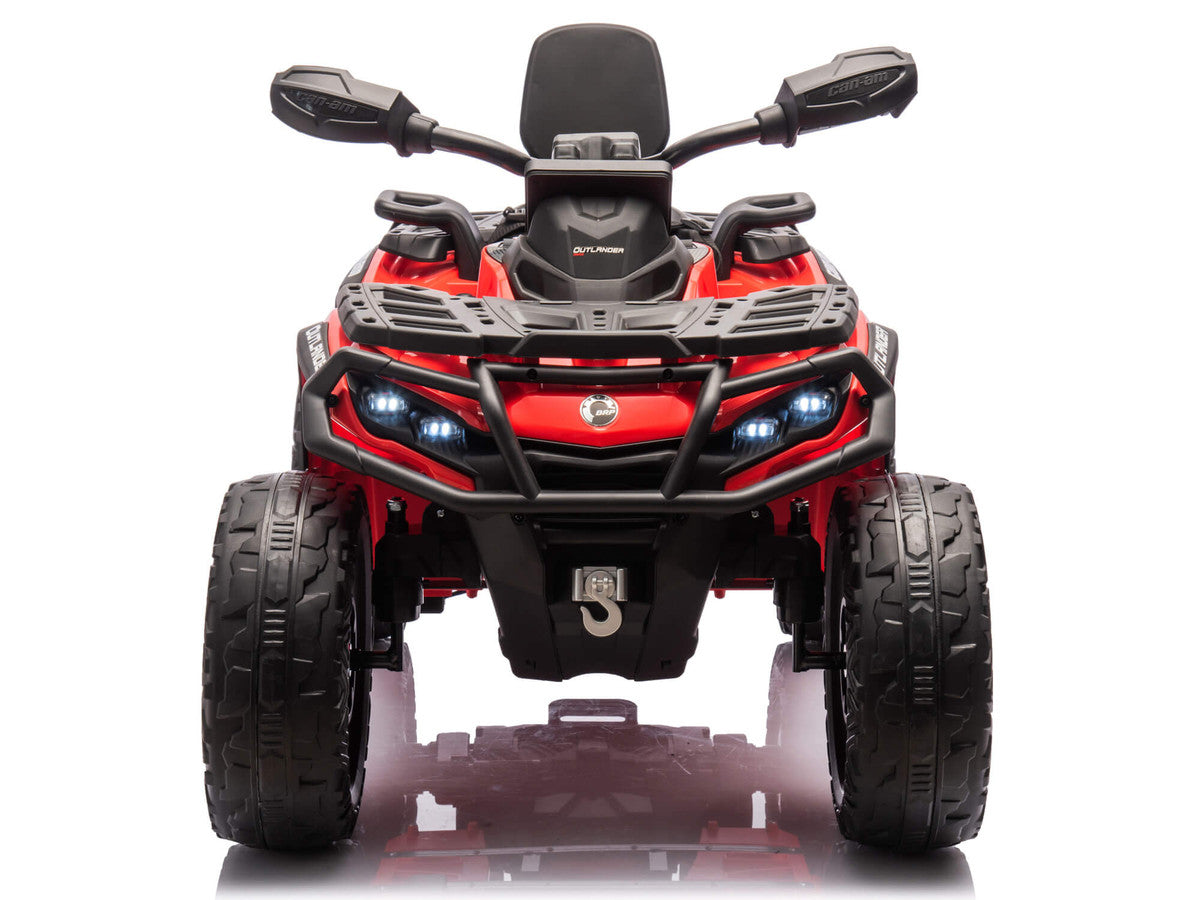 24V Outlander 2-Seater AWD Ride-On ATV Leather Seats, MP3 Bluetooth