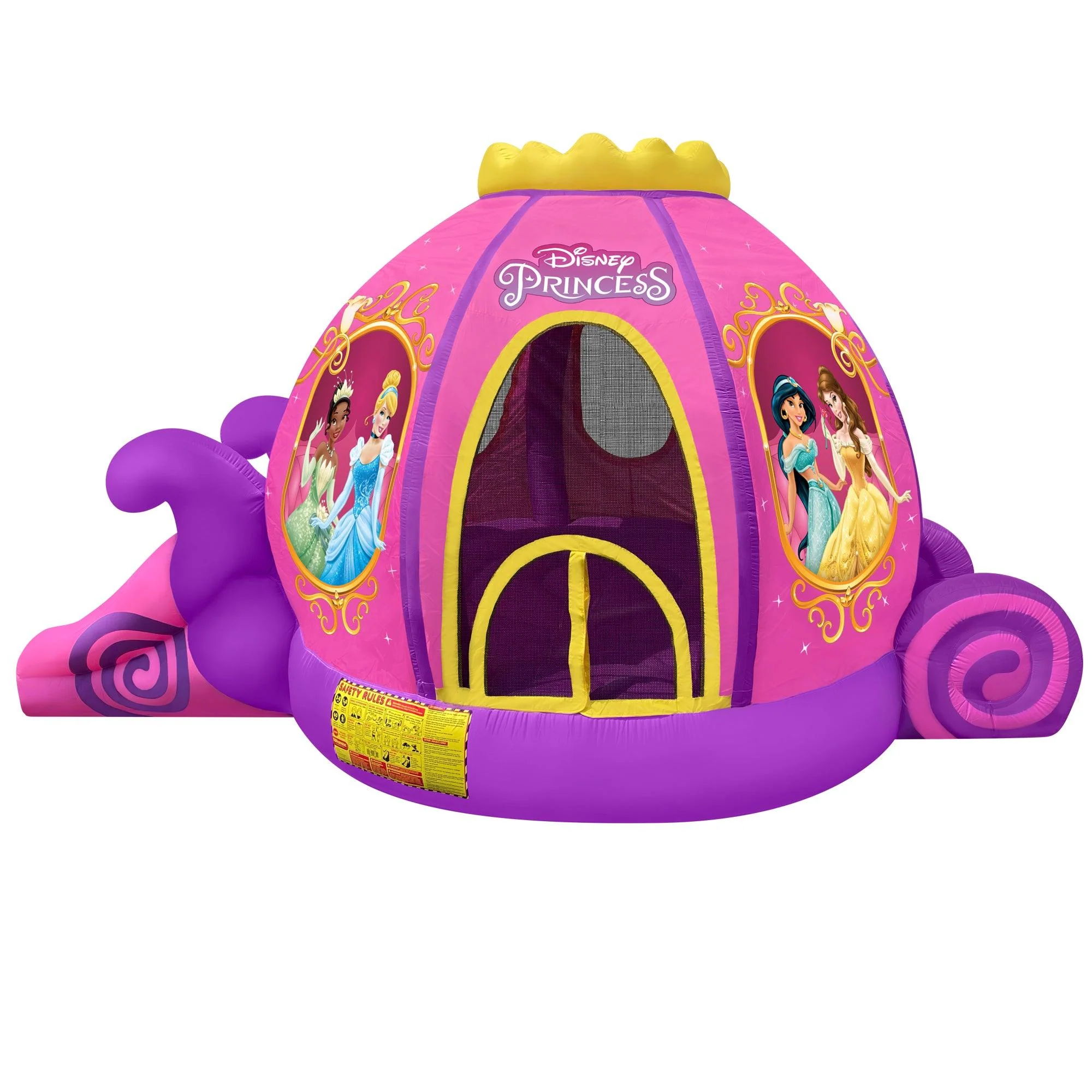 Disney Princess Inflatable Bounce House, Indoors, Outdoors, Ball Pit