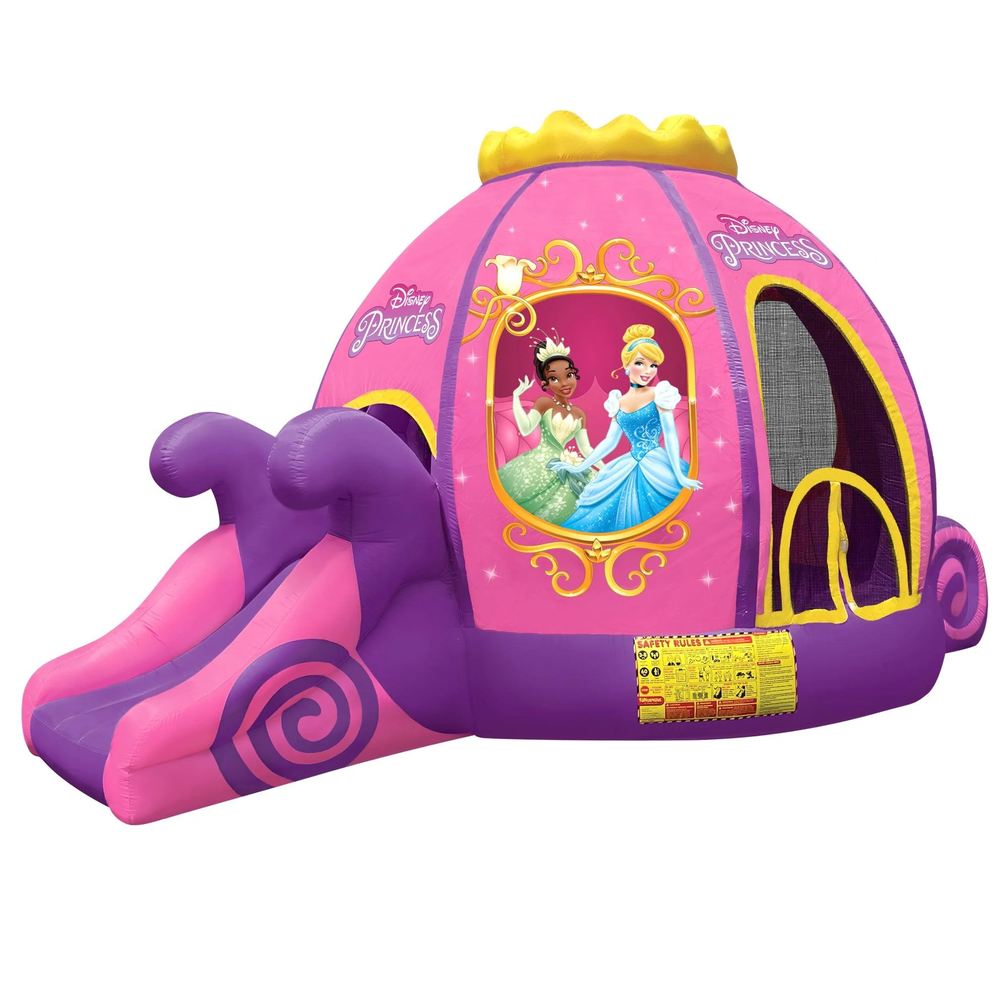 Disney Princess Inflatable Bounce House, Indoors, Outdoors, Ball Pit