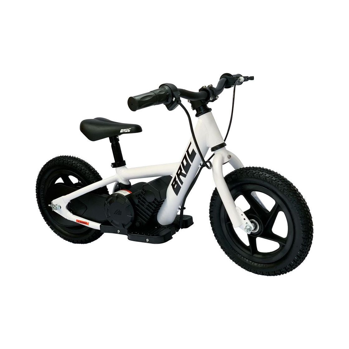 Broc Usa 12-inch Balance Kids E-Bike - White