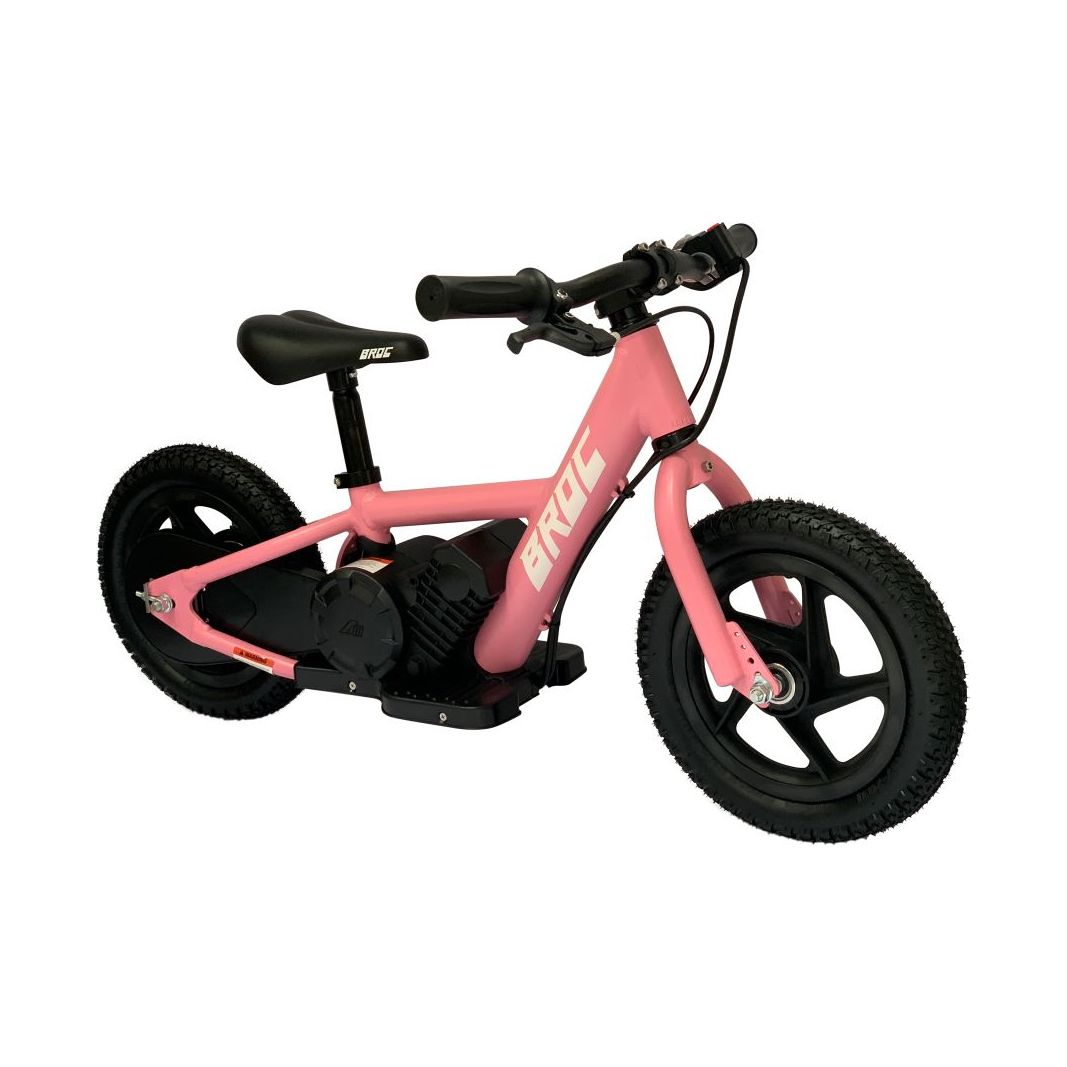 Broc Usa 12-inch Balance Kids E-Bike - Pink