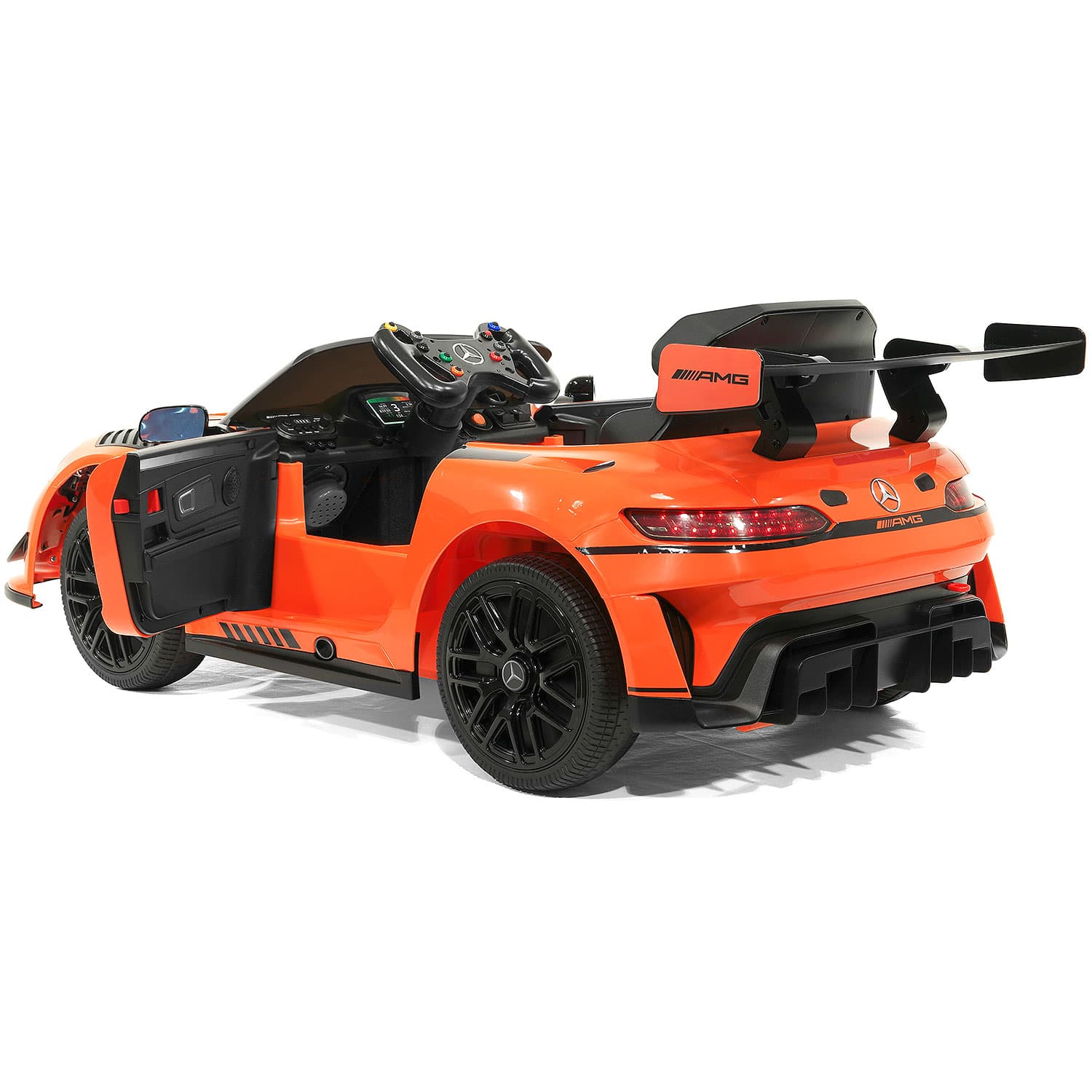 12V Mercedes AMG Kids Ride On Parental Remote MP3 LED Lights