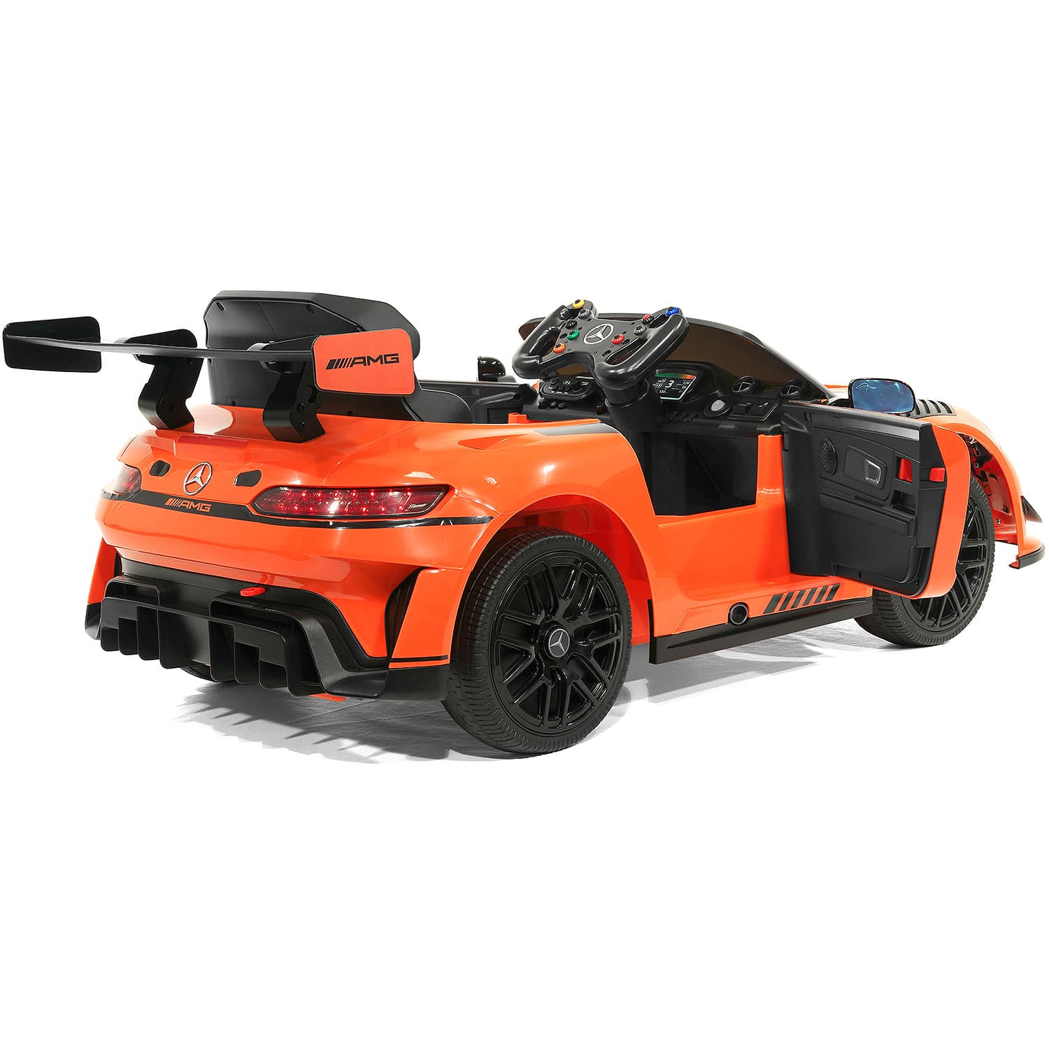 12V Mercedes AMG Kids Ride On Parental Remote MP3 LED Lights